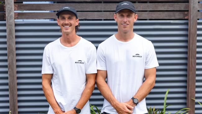 Movember fundraiser like Jamie Candler and Ash Currie have helped the Melbourne-born charity fund the groundbreaking treatment research.