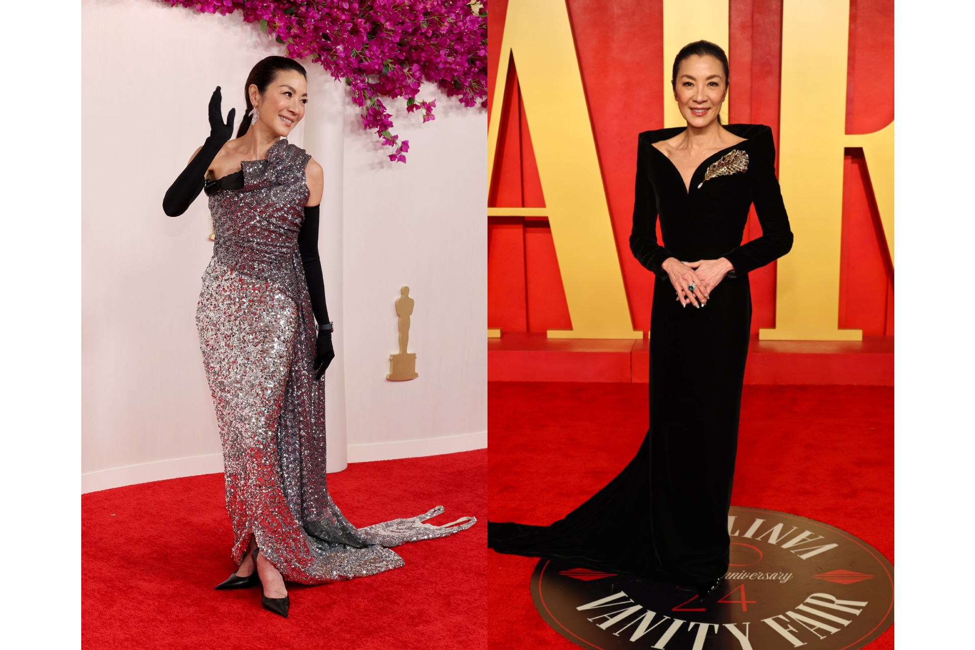 <h3><b>Michelle Yeoh wears Balenciaga at the Oscars and at the </b><b><i>Vanity Fair </i></b><b>after party</b></h3>