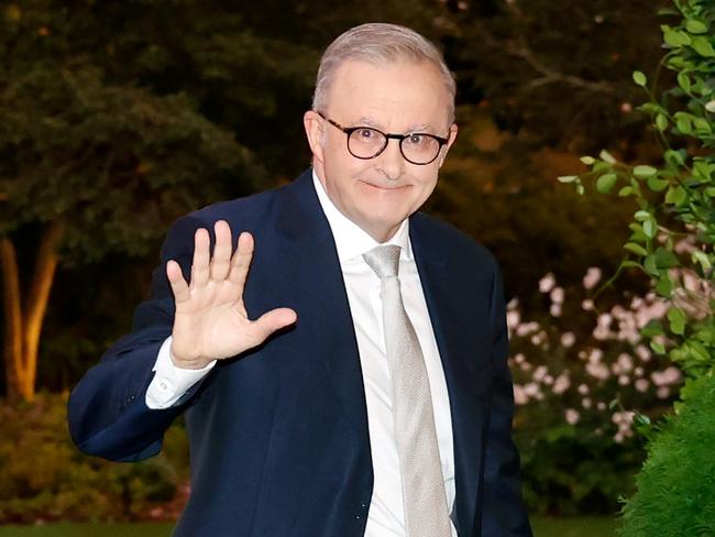 Prime Minister Anthony Albanese and the ALP are the favourites according to betters. Picture: Hilary Wardhaugh/Getty Images