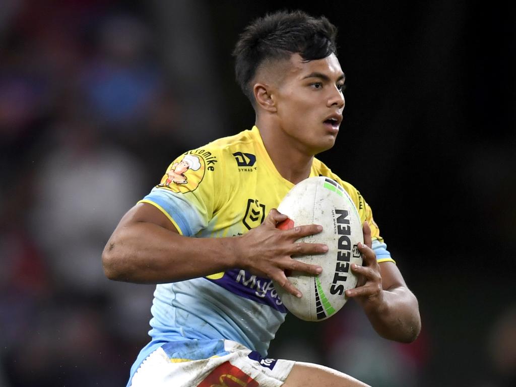 Keano Kini is set to play fullback for the Titans Picture: NRL Imagery