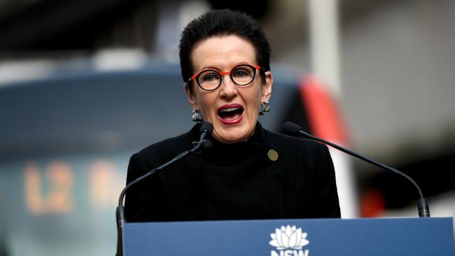 Lord Mayor of Sydney Clover Moore supports the cycleway. (AAP Image/Bianca De Marchi)