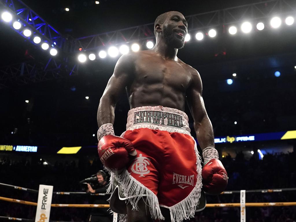WBO champion Terence Crawford will be on the Gold Coast this week before travelling to Melbourne and Sydney. (Photo by Ed Zurga/Getty Images)