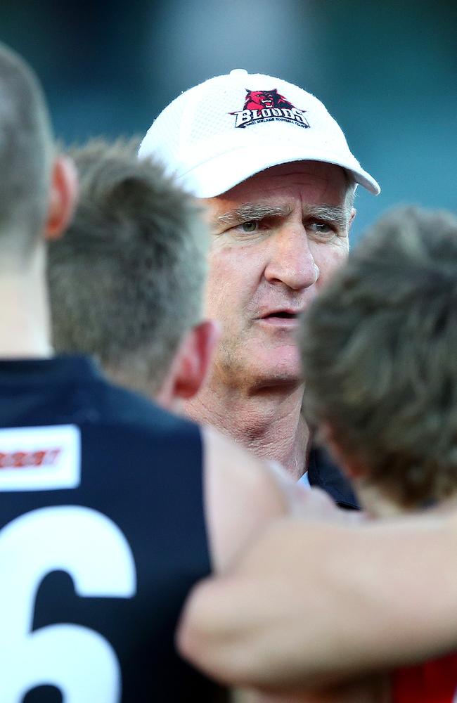 Mickan during West Adelaide’s clash against he Eagles. Photo: Sarah Reed.