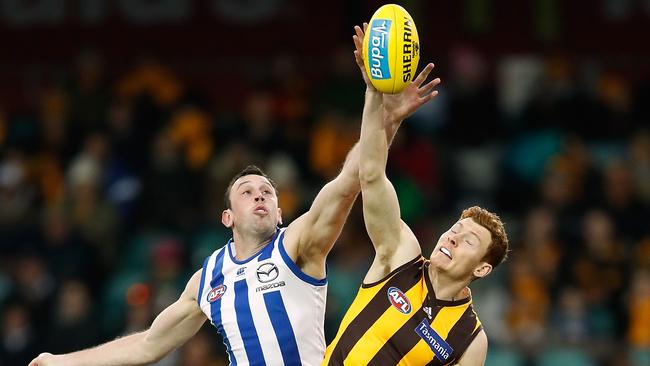 North Melbourne and Hawthorn have enjoyed success in Tasmania. Picture: Getty Images