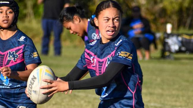 Danielle Tutakangahau schemes for Mabel Park SHS: Photo provided with permission from lk_sportsphotography (instagram)