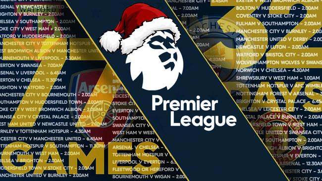 The full festive fixture list