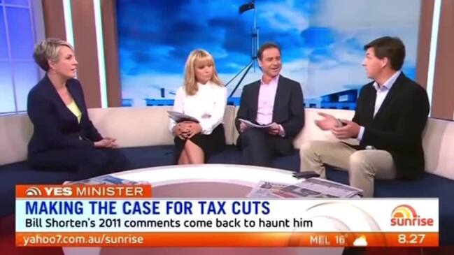 Angus Taylor backs super tax changes in old video (Sunrise)