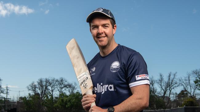 Geelong Cricket Club coach Dylan Slater. Picture: Brad Fleet