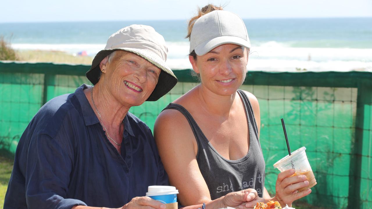 Locals Alison Brame and Melissa Gill. Picture Glenn Hampson