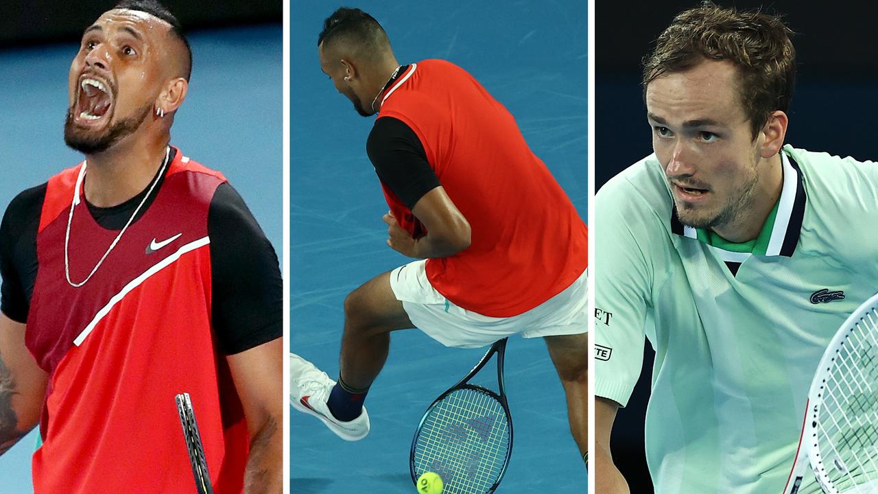 Australian Open 2022 Daniil Medvedev def Nick Kyrgios, score, result