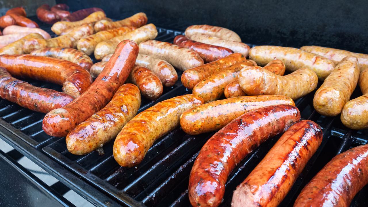 Processed meats like sausages can have links to cancer, doctors say. Picture: iStock