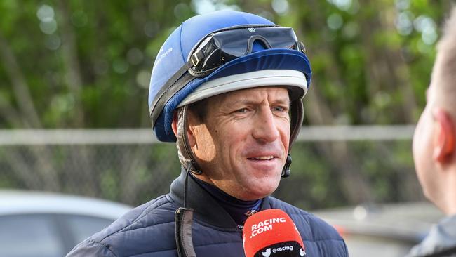 Hugh Bowman is expected to ride in Hong Kong in the near future. Picture: Brett Holburt — Racing Photos via Getty Images.