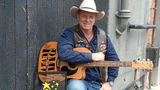 Tony Cook took out Peoples Choice award for Best Male Vocals at Tamworth's Country Music Festival. Picture: Jann Houley