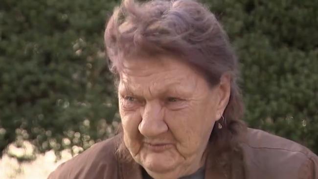 Sylvia Villani, 70, was allegedly punched in the face by a police officer at the Northern Hospital in Epping in April. Picture: Nine News