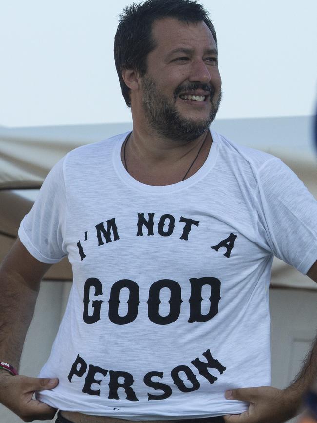 Italian Vice-Premier Matteo Salvini. Picture: MEGA