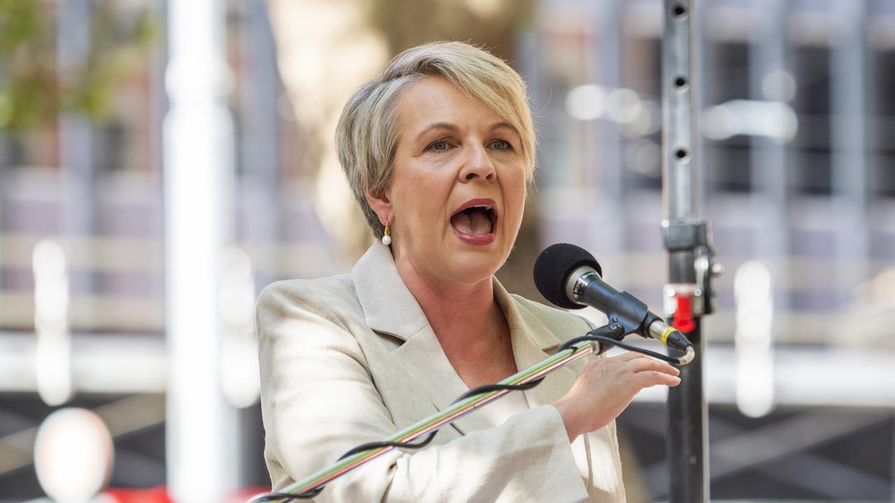 Tanya Plibersek has been demoted from the education portfolio in a shock reshuffle move. She insists she is thrilled to be in a Labor cabinet. Picture: The Australian / Monique Harmer