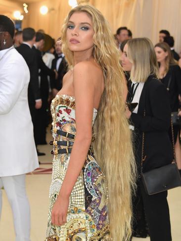 Stella Maxwell attends the 2018 Met Gala in New York City. Picture: Getty