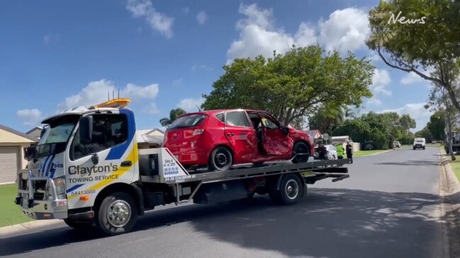 Two injured following West Mackay crash