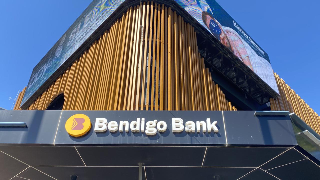 Bendigo Bank has been rebuilt from the inside. Picture: Michaela Meade