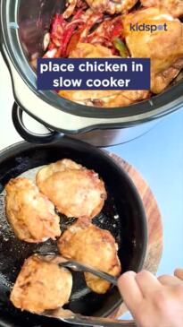 Slow cooker paprika chicken