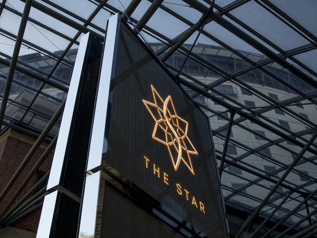 Signage for The Star complex, operated by Star Entertainment Group Ltd., in Sydney, Australia, on Tuesday, Sept.3, 2024. Star Entertainment Group’s future hangs in the balance after an inquiry found the company had suffered from dysfunctional leadership, questionable ethics and culture, and remains unfit to operate its Sydney casino. Photographer: Brent Lewin/Bloomberg