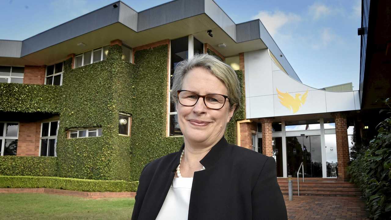 Professor Geraldine MacKenzie is beginning to make her mark on University of Southern Queensland campuses at Springfield and Ipswich. She is a member of the Queensland Bar Association, American Bar Association and the International Bar. Picture: Bev Lacey