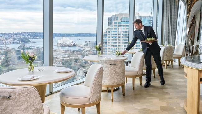 Restaurant with a view: Oncore by Clare Smyth at Crown Sydney.