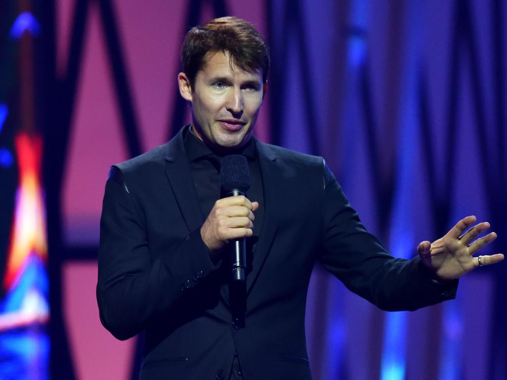 Blunt, seen here at the ARIA Awards in 2015, said he will legally change his name to what the public want. Picture: AAP Image/Tracey Nearmy