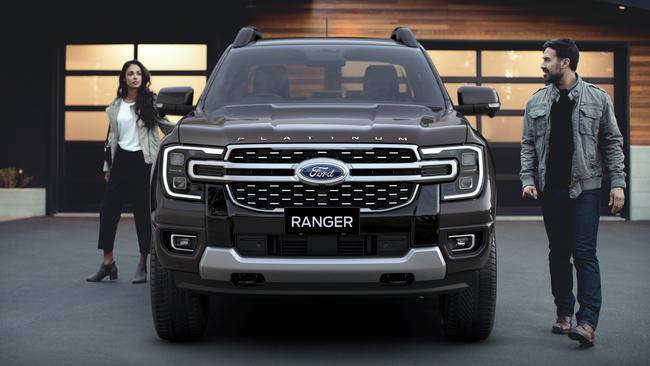 The Ford Ranger Platinum takes ute luxury to another level. Picture: Supplied.