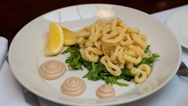 The Lakes Entrance calamari doesn’t miss a beat.