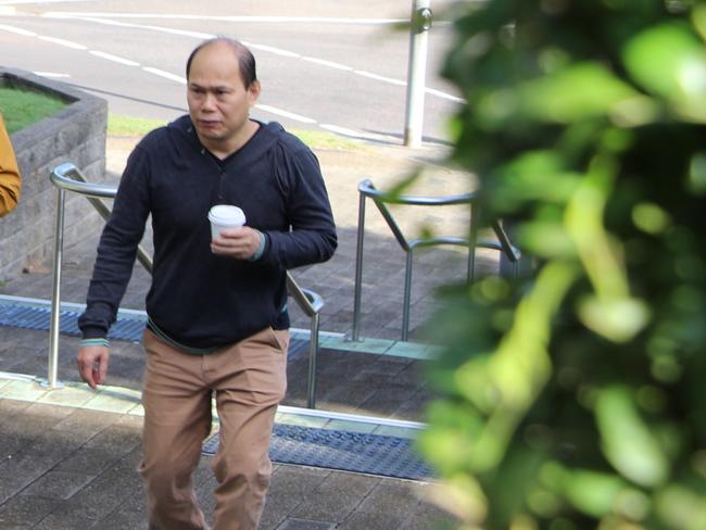 Mr Phu Soksan arrives at Gosford Local Court this morning. Picture: Fiona Killman