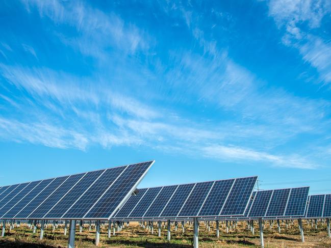 Summerville Solar Farm, a $312 million state significant investment, located 57 kilometres southwest of Lismore, will have agenerating capacity of 90 megawatt (MW). Picture: Neil Fenelon