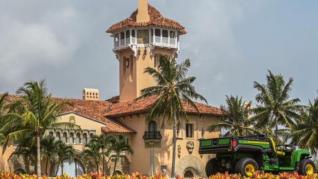 Mar-a-Lago in Palm Beach, Florida. Picture: Giorgio Viera/AFP