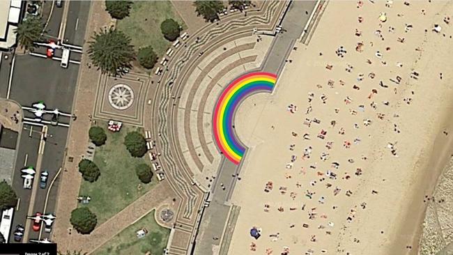 The rainbow will become a permanent fixture.