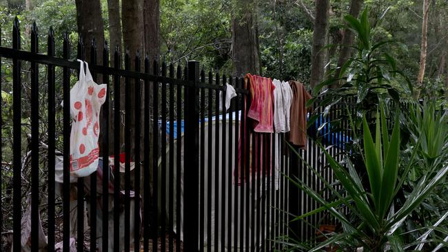 A combination of high rental costs and low stock on the market has created a housing crisis in Coffs Harbour, giving rise to an area known as Tent City. Picture: Toby Zerna