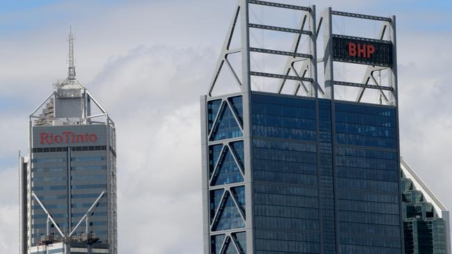 Local bourse heavyweights BHP and Rio Tinto sold off in the July 16, 2024 trading day. Picture: NewsWire / Sharon Smith