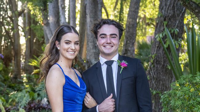 Bella Mott and Jack Byrne. The Glennie School formal. Thursday. 19th Nov 2020