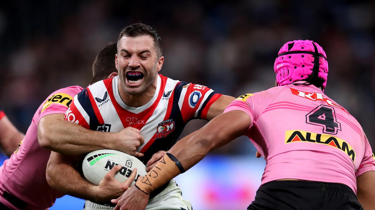 James Tedesco has been well contained by the Panthers over the course of his career. Picture: Getty Images