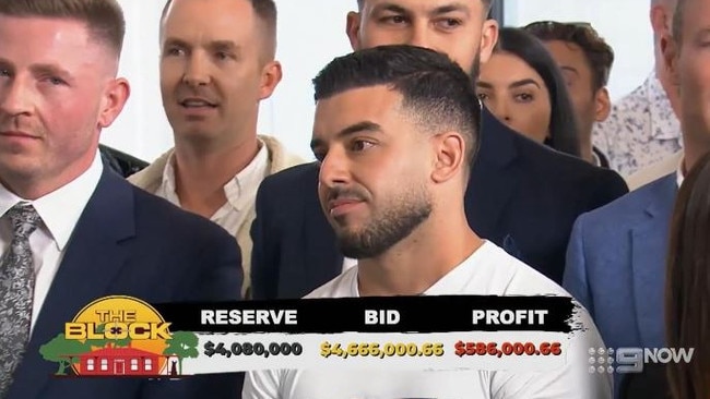 Adrian Portelli put in some big bids – then bailed.