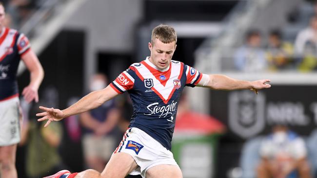 Sam Walker kicked the game winning field goal after just a few minutes on the field. Picture: NRL Images.