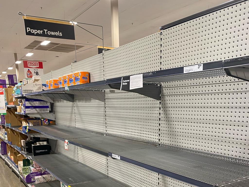 Supermarkets across Australia, like this one in SA, are experiencing some delays in stock deliveries because of Covid. Picture: Supplied