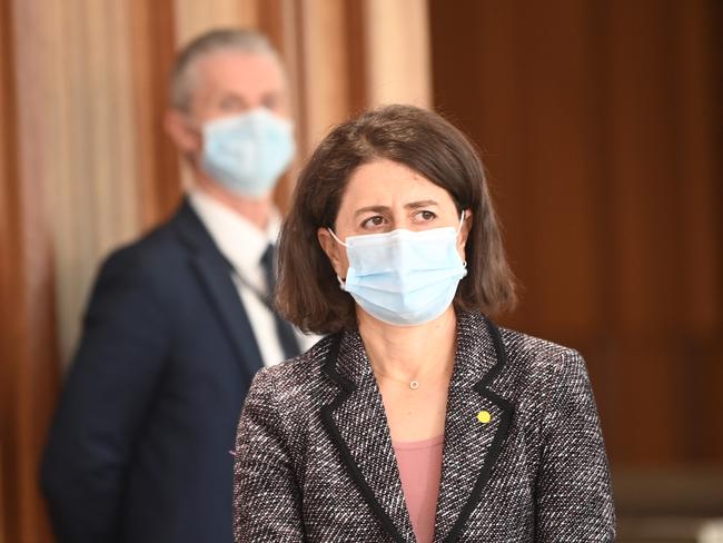 Premier Gladys Berejiklian thanked the community for coming forward to be vaccinated. Picture: NCA NewsWire/Jeremy Piper