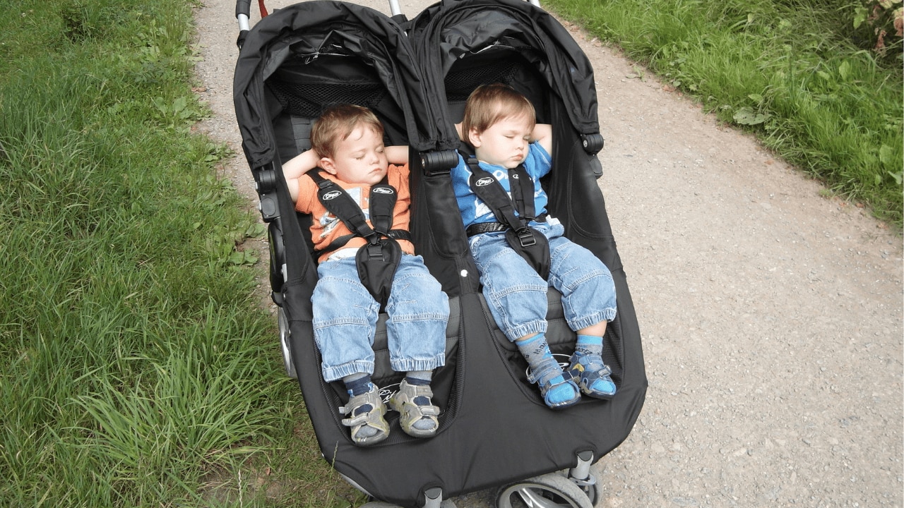 Another of the twins' prams. Image: supplied