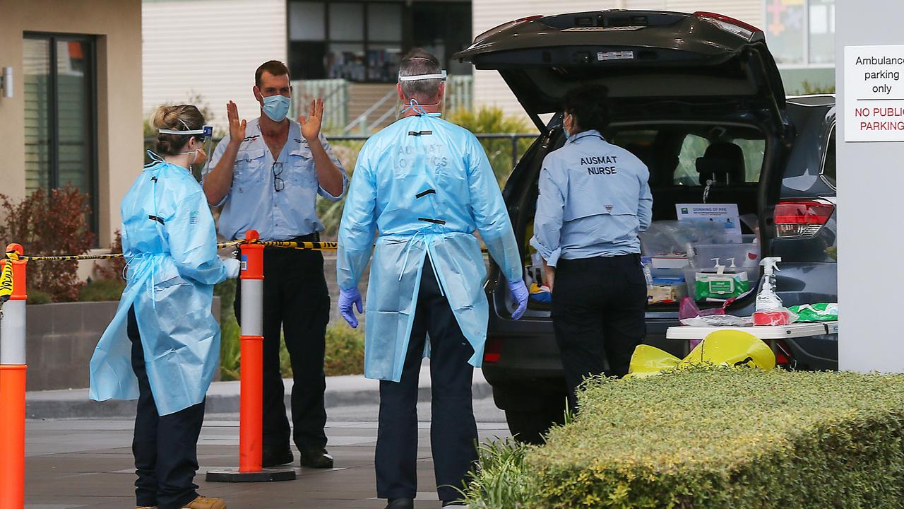 Acting CMO Paul Kelly said it was incorrect to suggest there was no plan in place to combat the pandemic in aged care. Picture: NCA NewsWire/Ian Currie