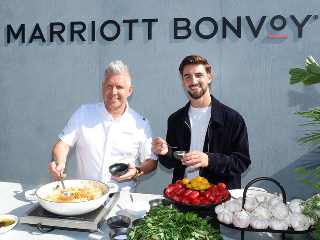 Marriott Bonvoy Lounge is hosting chef Massimo Mele.