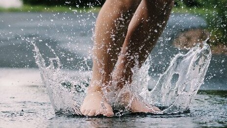 The weekend's rain is a welcome change for many farmers in rural regions.