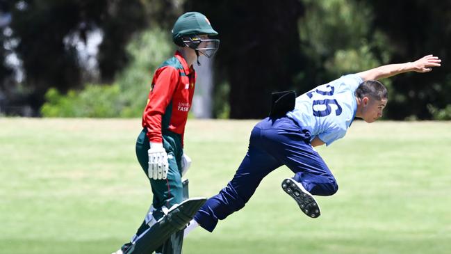 Angus Campbell took a couple of key wickets for Country. Picture: Cricket Australia