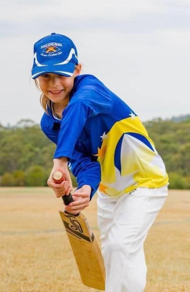 Western Suburbs' Lily Bassingthwaighte as a Holland Park junior.