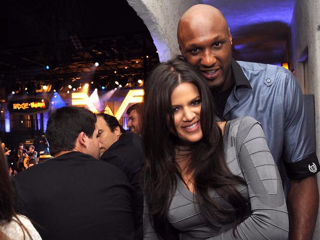 Khloe Kardashian and Lamar Odom were married for four years. Picture: Michael Buckner/Getty Images For AXE