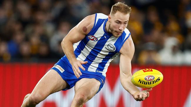 North Melbourne free agent Ben McKay. Picture: Michael Willson/AFL Photos via Getty Images